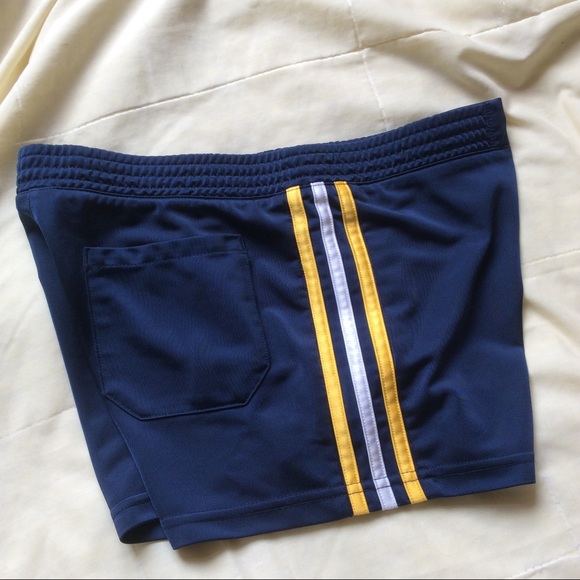GIFTED 🎁Adidas Navy Blue & Golden White Stripe - Picture 10 of 11
